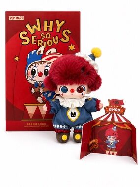 POP MART Authentic Flame Clown Why So Serious Series